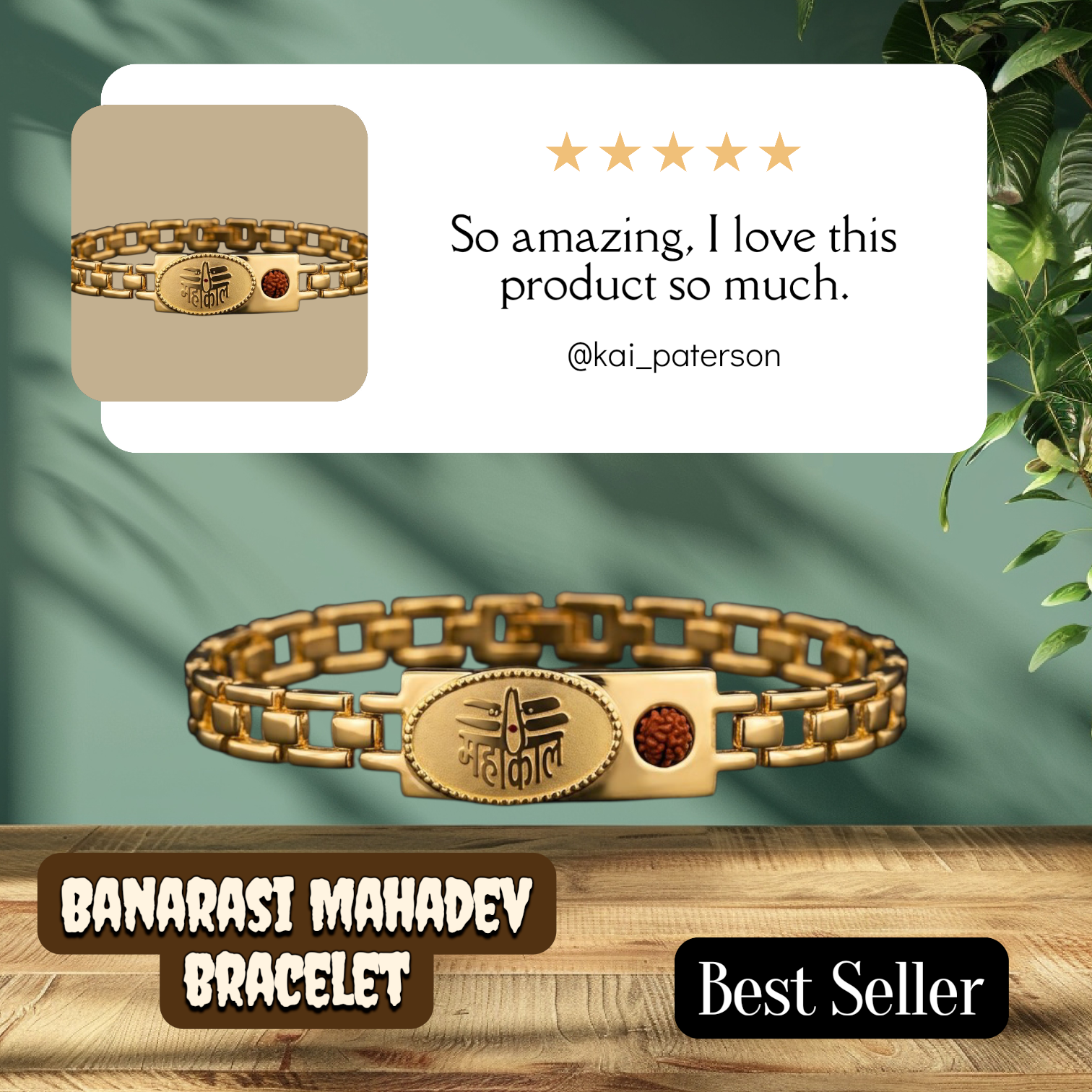 Banarasi Mahadev Bracelet