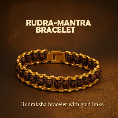 Banarasi Mahadev Rudraksha Protection Kada